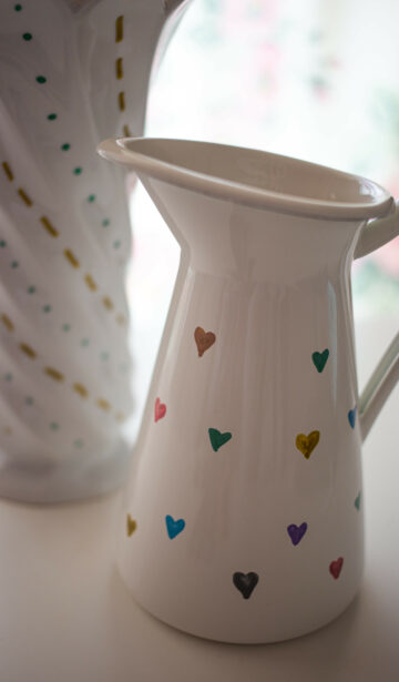 Porzellan bemalen DIY