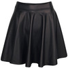 Boohoo fake leather skirt