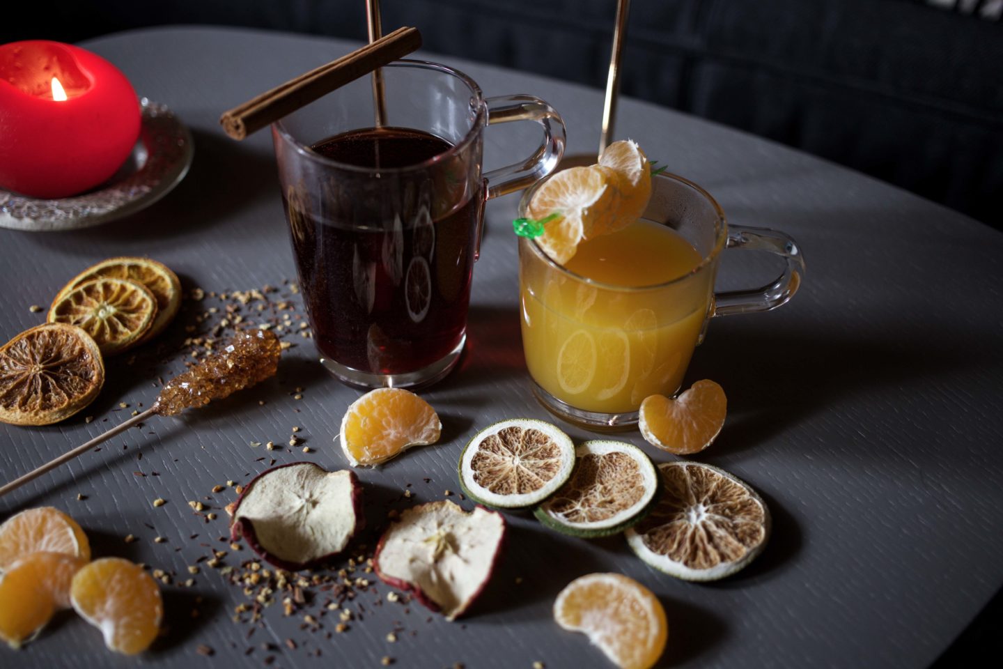 Mandarinen Punsch und Granatapfel Punsch Rezept | Food &amp; Drinks