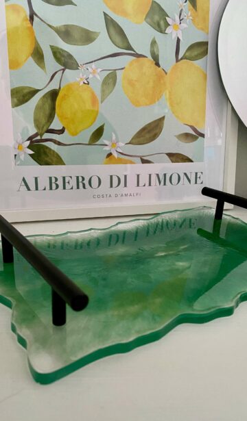 Resin Tablett Expoxidharz giessen selber machen DIY