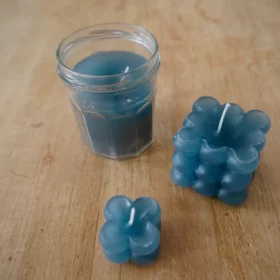 Bubble Kerzen selber machen DIY Anleitung zum Selbermachen