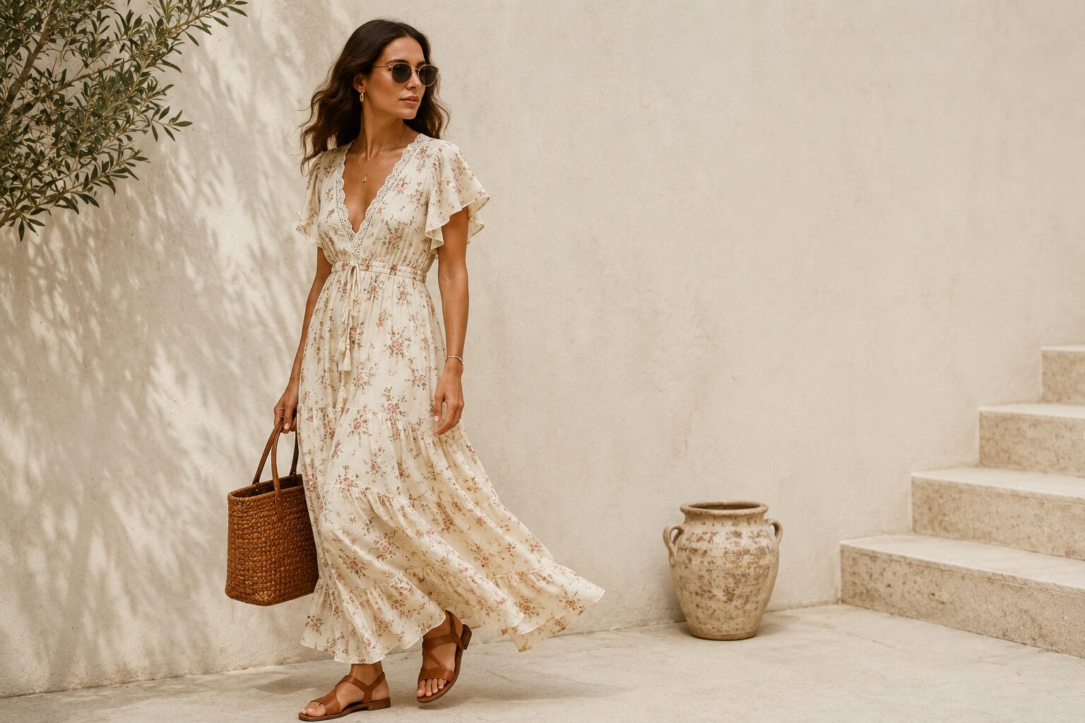 Ledersandaletten Boho Stil Sommermode 2026